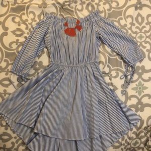 Off the shoulder dress